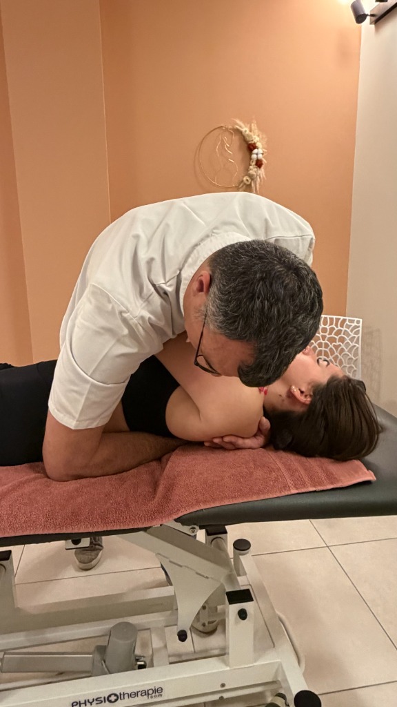Séance d'ostéopathie fonctionnelle